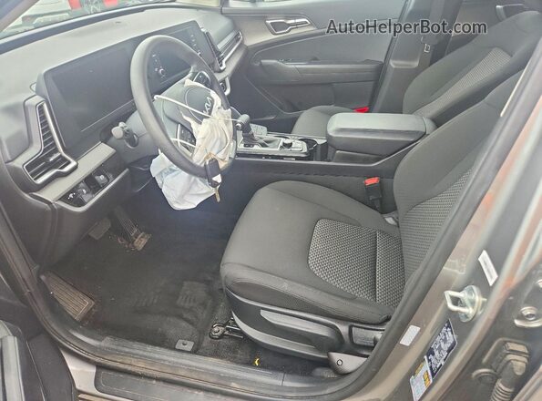 KNDPUCDF7S7355194 2025 KIA SPORTAGE Gray წინა სალონის ხედი