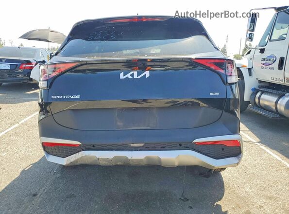 KNDPVCAG1P7040537 2023 KIA SPORTAGE Black Widok z tyłu