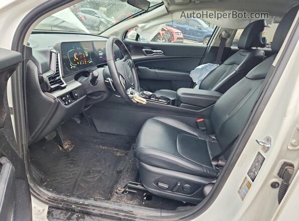 KNDPVCAG4P7033503 2023 KIA SPORTAGE White Widok wnętrza z przodu