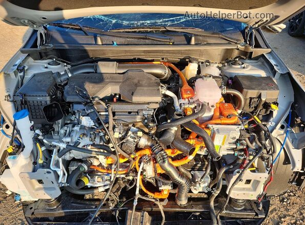 KNDPVDDGXT7337348 2026 KIA SPORTAGE Gray Engine compartment view