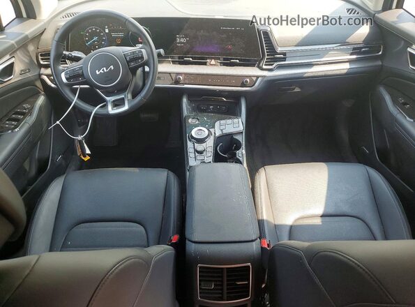 KNDPXCDG7S7212178 2025 KIA SPORTAGE White Вид панелі приладів