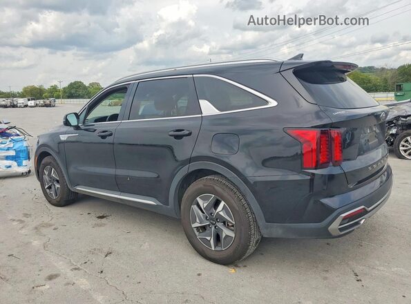 KNDRG4LG2M5033688 2021 KIA SORENTO Black Rear left