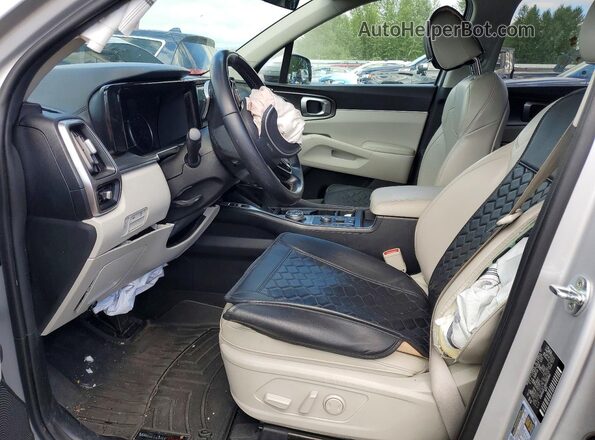 KNDRGDLG9N5085868 2022 KIA SORENTO Silver Vista interior delantera