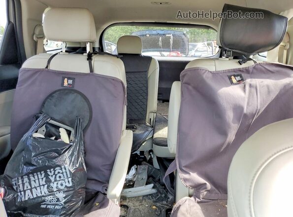 KNDRGDLG9N5085868 2022 KIA SORENTO Silver Vista de los asientos traseros
