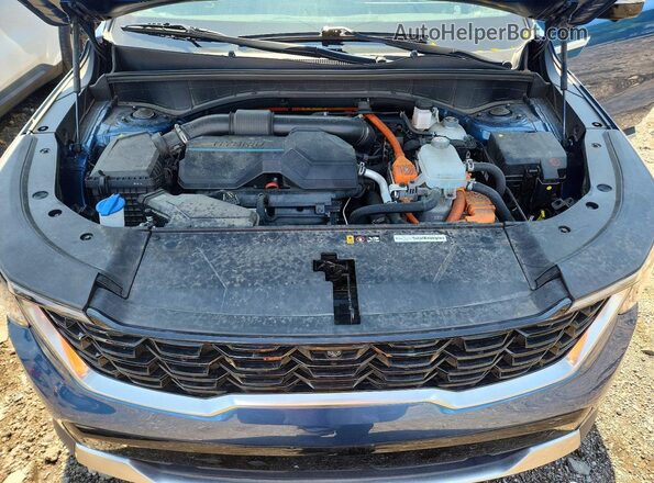 KNDRMDJH1S5392810 2025 KIA SORENTO Blue Engine compartment view