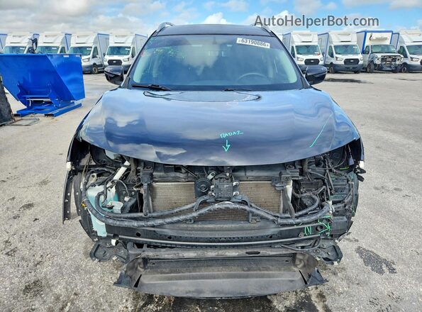 KNMAT2MT0JP621940 2018 NISSAN ROGUE Black Widok z przodu