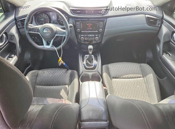 KNMAT2MT0JP621940 2018 NISSAN ROGUE Black Widok deski rozdzielczej