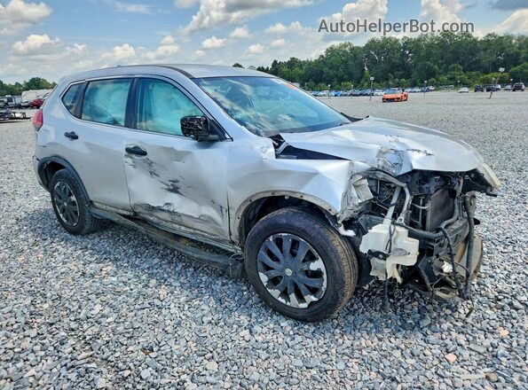 KNMAT2MT1HP504765 2017 NISSAN ROGUE Silver Delantero derecho