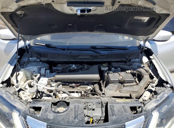 KNMAT2MT1HP581071 2017 NISSAN ROGUE Silver Շարժիչի բաժամունքի տեսք