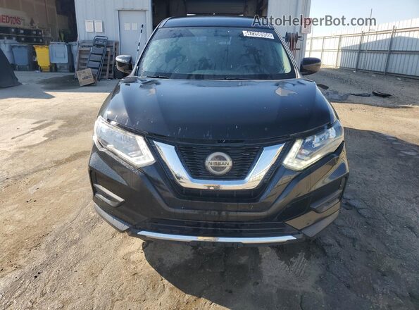 KNMAT2MT1JP601597 2018 NISSAN ROGUE Black Vista de la etiqueta del VIN