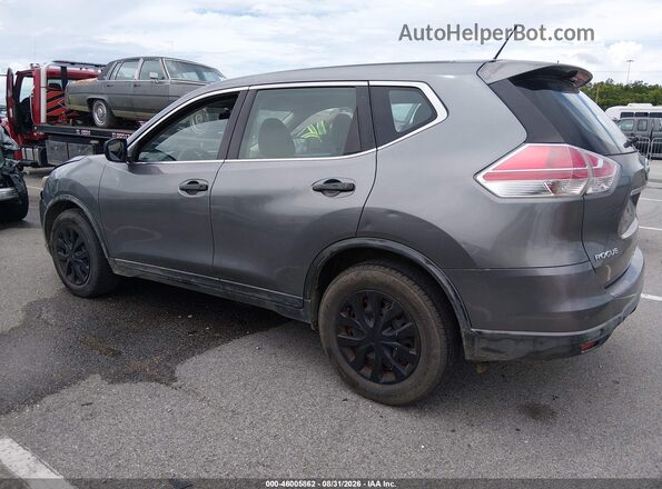 KNMAT2MT2GP700731 2016 NISSAN ROGUE Gray Rear left