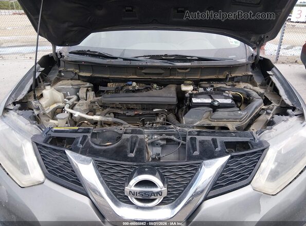 KNMAT2MT2GP700731 2016 NISSAN ROGUE Gray Rear view