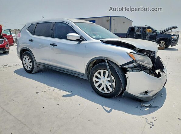 KNMAT2MT3GP671272 2016 NISSAN ROGUE Silver წინა მარჯვენა