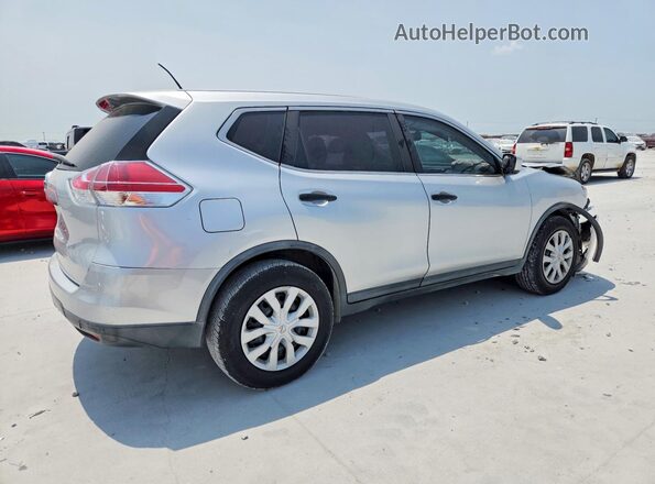 KNMAT2MT3GP671272 2016 NISSAN ROGUE Silver უკანა მარჯვენა