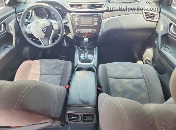 KNMAT2MT3GP671272 2016 NISSAN ROGUE Silver წინა პანელის ხედი