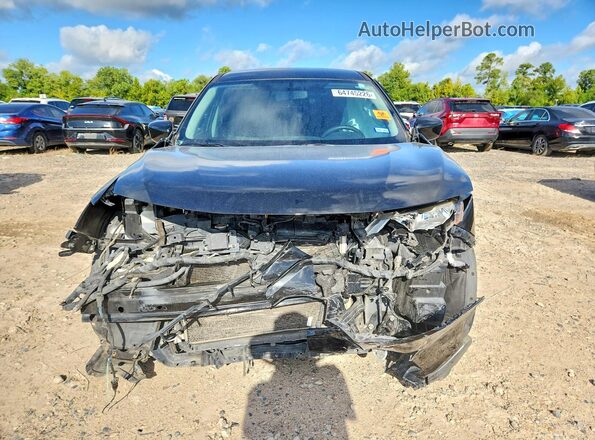KNMAT2MT3HP615544 2017 NISSAN ROGUE Black Front view