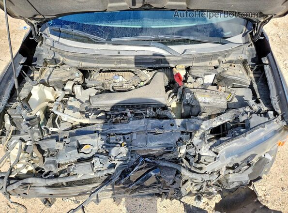 KNMAT2MT3HP615544 2017 NISSAN ROGUE Black Engine compartment view