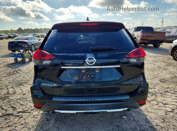 KNMAT2MT3HP615544 2017 NISSAN ROGUE Black Rear view