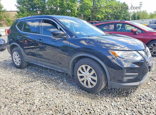 KNMAT2MT3JP598010 2018 NISSAN ROGUE Black Przód prawy