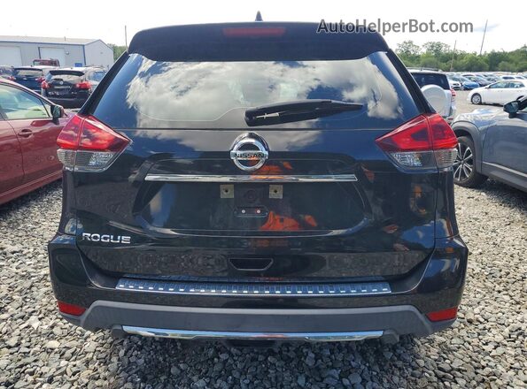 KNMAT2MT3JP598010 2018 NISSAN ROGUE Black Widok z tyłu