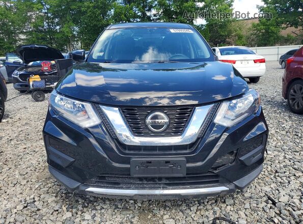 KNMAT2MT3JP598010 2018 NISSAN ROGUE Black Widok z przodu