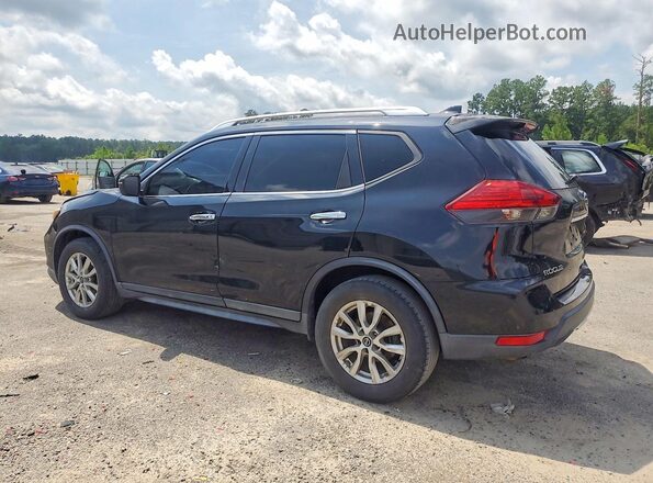 KNMAT2MT4HP521771 2017 NISSAN ROGUE Черный Задняя левая четверть