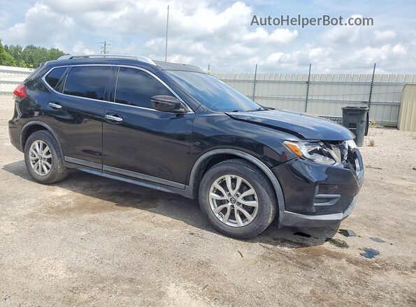 KNMAT2MT4HP521771 2017 NISSAN ROGUE Черный Передняя правая четверть
