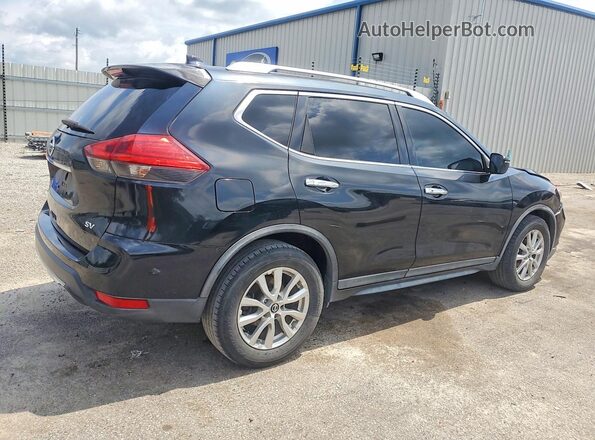 KNMAT2MT4HP521771 2017 NISSAN ROGUE Черный Задняя правая четверть