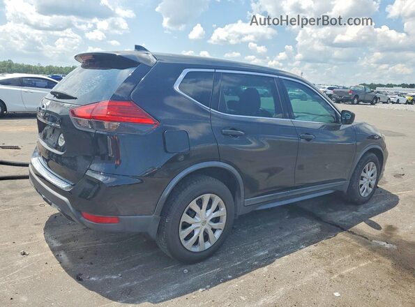 KNMAT2MT5HP540264 2017 NISSAN ROGUE Черный Задняя правая четверть