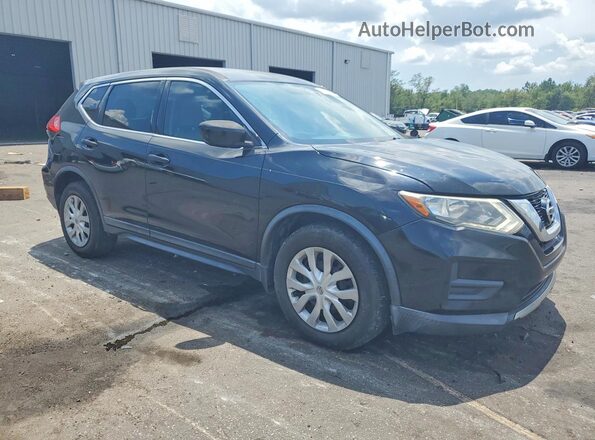 KNMAT2MT5HP540264 2017 NISSAN ROGUE Черный Передняя правая четверть