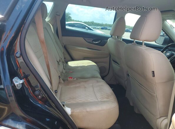 KNMAT2MT5HP540264 2017 NISSAN ROGUE Черный Вид задних сидений