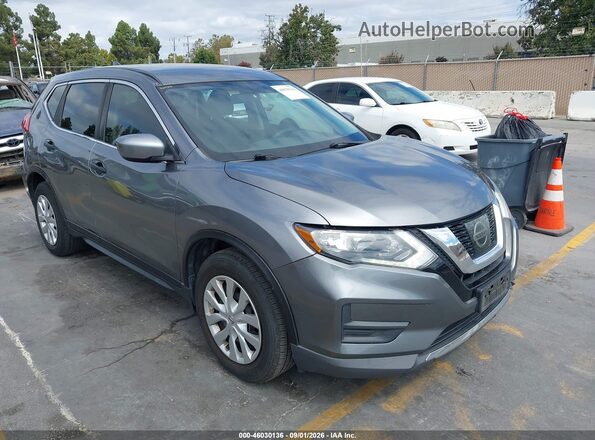 KNMAT2MT5HP608501 2017 NISSAN ROGUE Gray წინა ხედი