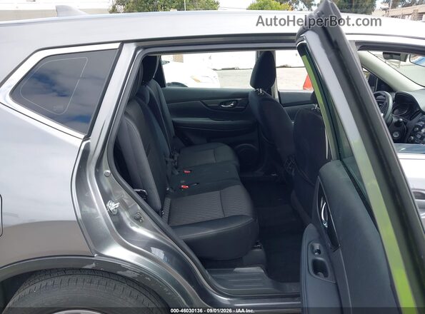 KNMAT2MT5HP608501 2017 NISSAN ROGUE Gray VIN კოდის სტიკერის ხედი