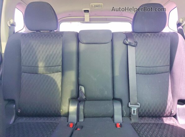 KNMAT2MT5JP578566 2018 NISSAN ROGUE Gray Widok tylnych siedzeń