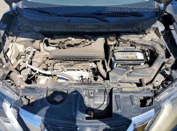 KNMAT2MT5JP578566 2018 NISSAN ROGUE Gray Widok komory silnika