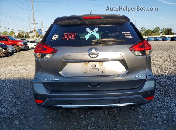 KNMAT2MT5KP515033 2019 NISSAN ROGUE Gray Вид ззаду