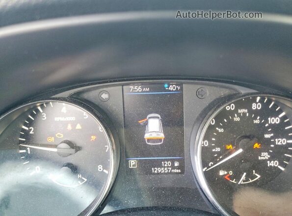 KNMAT2MT5KP515033 2019 NISSAN ROGUE Gray Вид щитка приладів