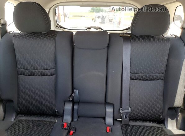KNMAT2MT5LP531329 2020 NISSAN ROGUE Black Rear seats view
