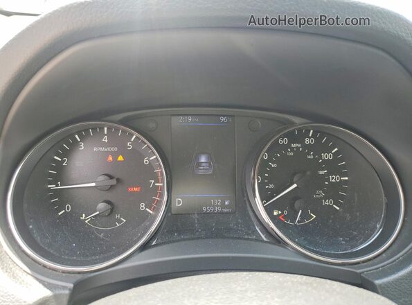 KNMAT2MT5LP531329 2020 NISSAN ROGUE Black Instrument cluster view