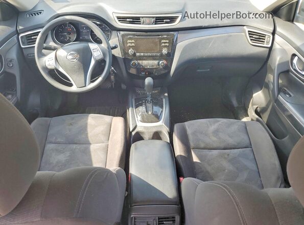 KNMAT2MT6GP632241 2016 NISSAN ROGUE White Widok deski rozdzielczej
