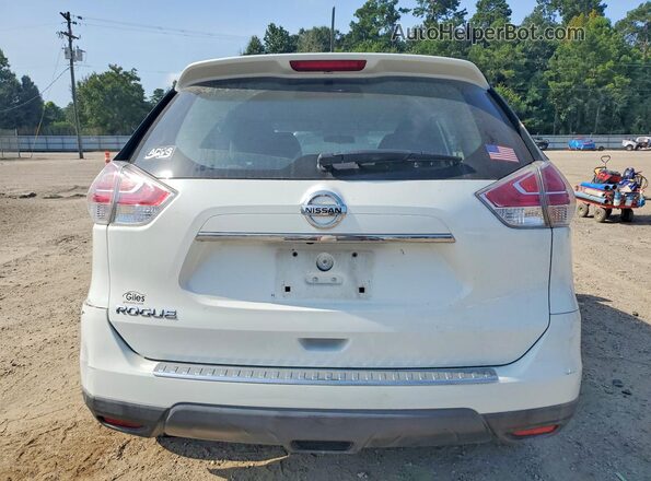 KNMAT2MT6GP632241 2016 NISSAN ROGUE White Widok z tyłu
