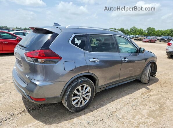 KNMAT2MT6KP526087 2019 NISSAN ROGUE Серый Задняя правая четверть