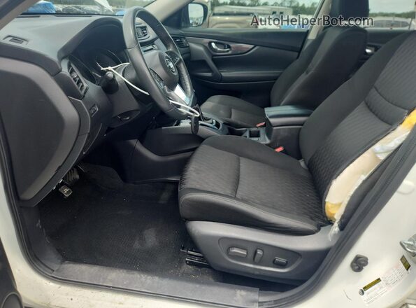 KNMAT2MT8HP500034 2017 NISSAN ROGUE White წინა სალონის ხედი