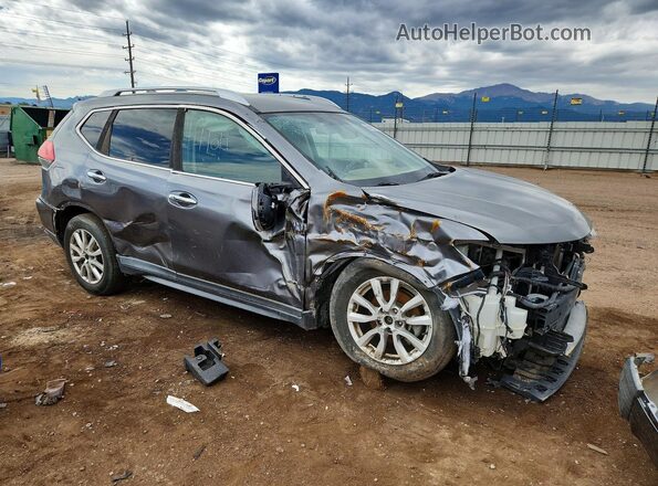 KNMAT2MT8HP522874 2017 NISSAN ROGUE Silver Front right