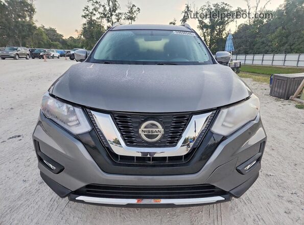 KNMAT2MT8JP502842 2018 NISSAN ROGUE Gray წინა ხედი