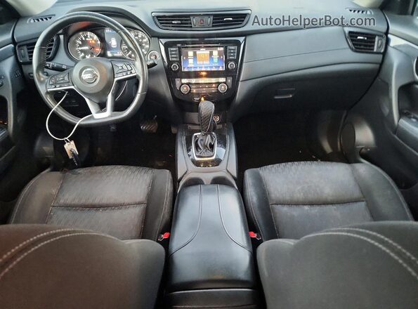 KNMAT2MT8JP502842 2018 NISSAN ROGUE Gray წინა პანელის ხედი