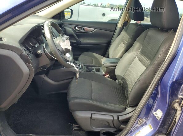 KNMAT2MT8JP574933 2018 NISSAN ROGUE Blue Սալոնի դիմացի տեսք