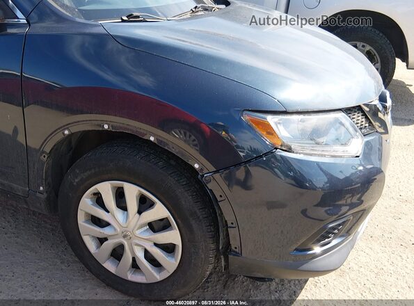 KNMAT2MT9GP692725 2016 NISSAN ROGUE Dark Blue წინა ხედი