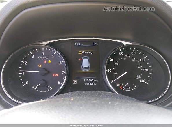 KNMAT2MT9GP692725 2016 NISSAN ROGUE Dark Blue უკანა სავარძლების ხედი
