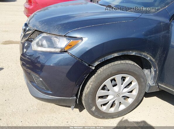 KNMAT2MT9GP692725 2016 NISSAN ROGUE Dark Blue უკანა სალონის ხედი